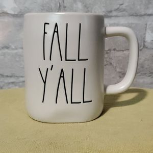 NEW  RAE DUNN FALL Y'ALL Mug.  NEW